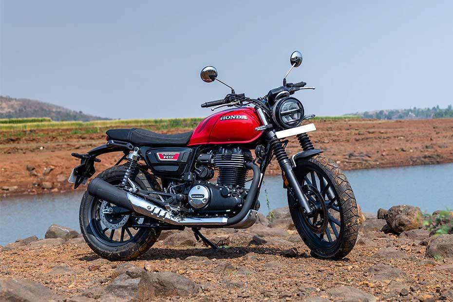 Honda cb350rs right side view