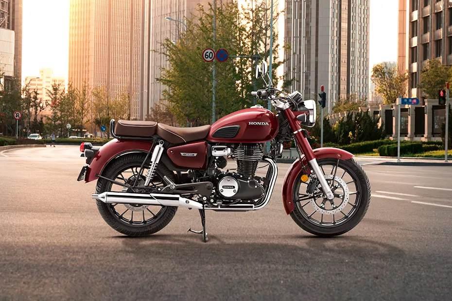 Honda cb350 right side view