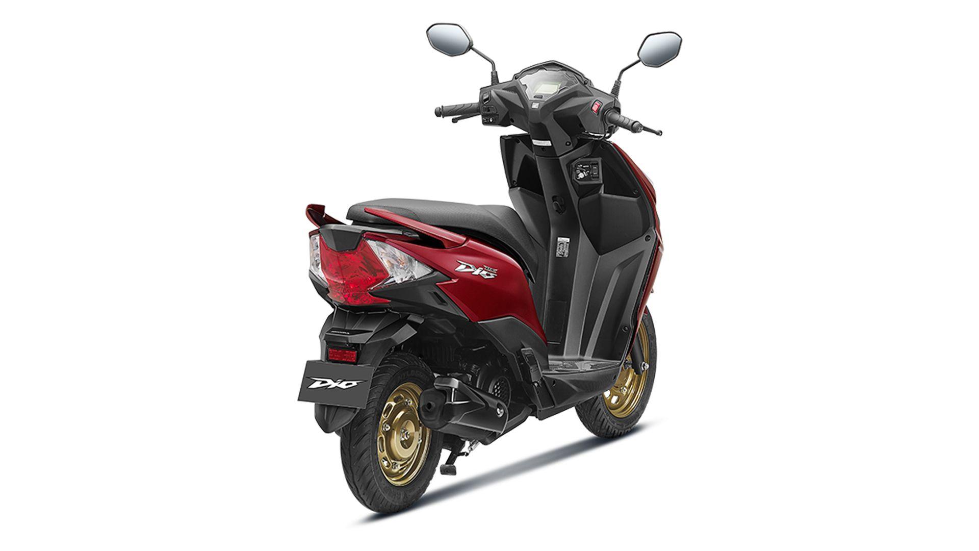 Honda Dio Rear Right Three Quarter
