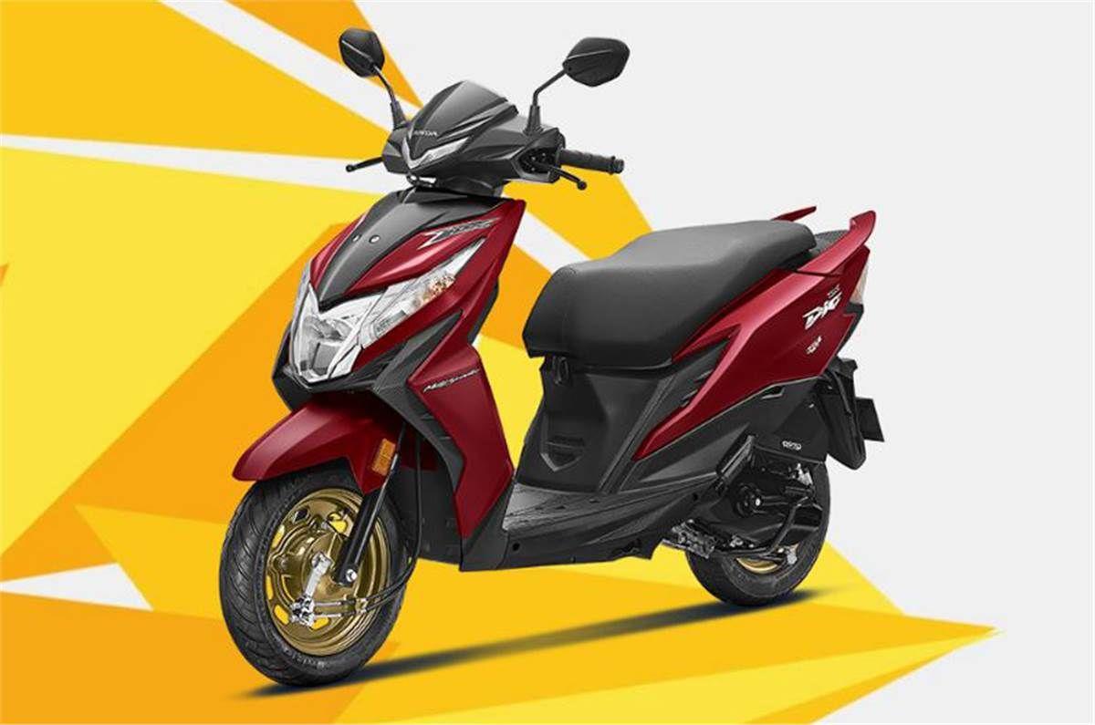 Honda Dio Left Front Three Quarter
