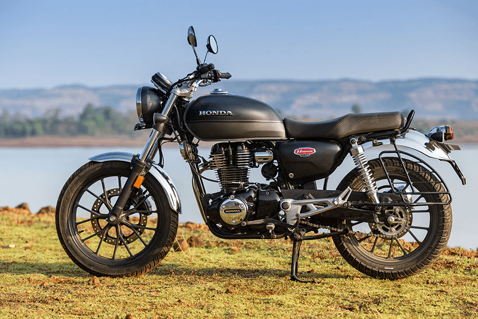 Honda hness cb350 left side view