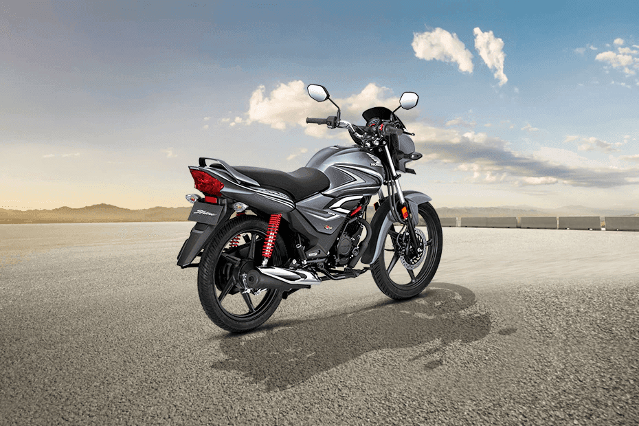 Honda shine rear right view