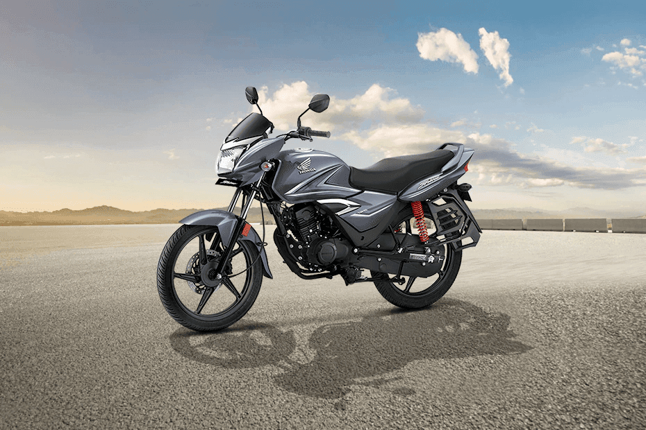 Honda shine left front three quarter