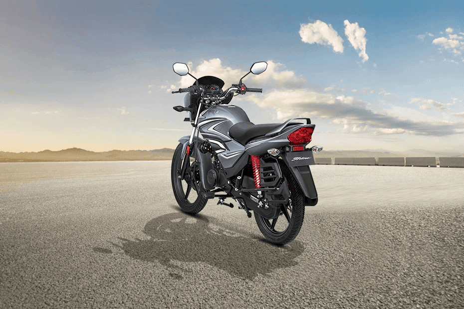 Honda shine rear left view
