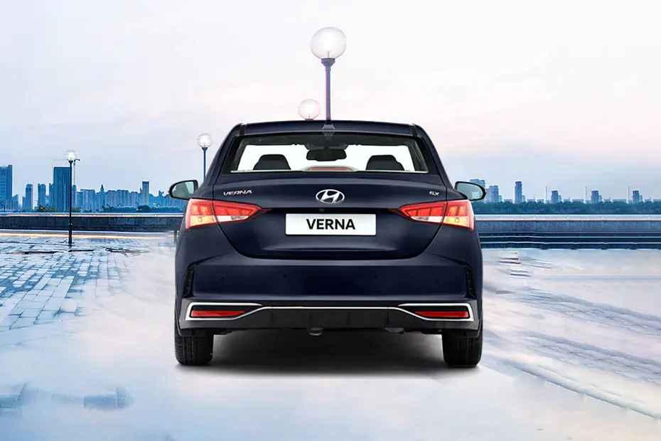 Hyundai Verna Rear View