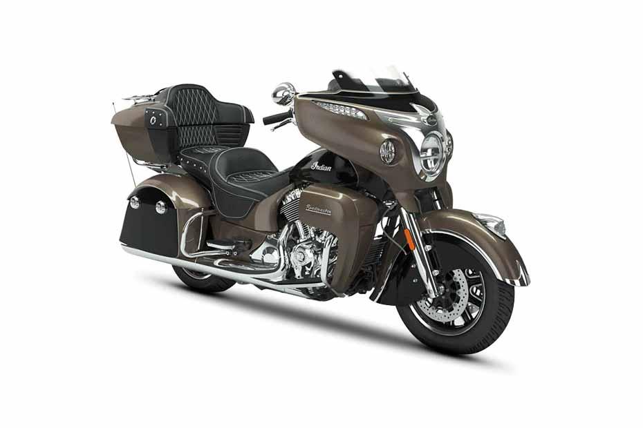 Polished bronze over thunder black