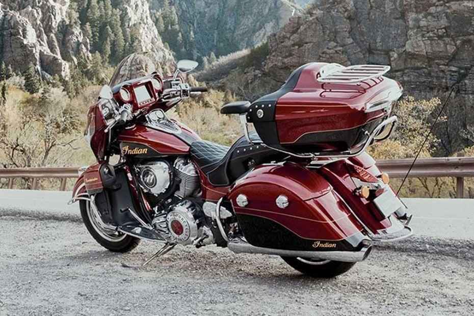 Indian roadmaster elite Rear left side view