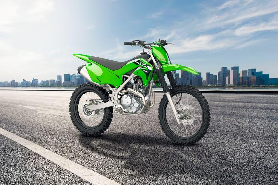 Kawasaki klx230rs right side view