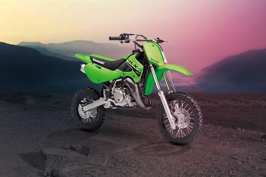 Kawasaki kx65 right side view