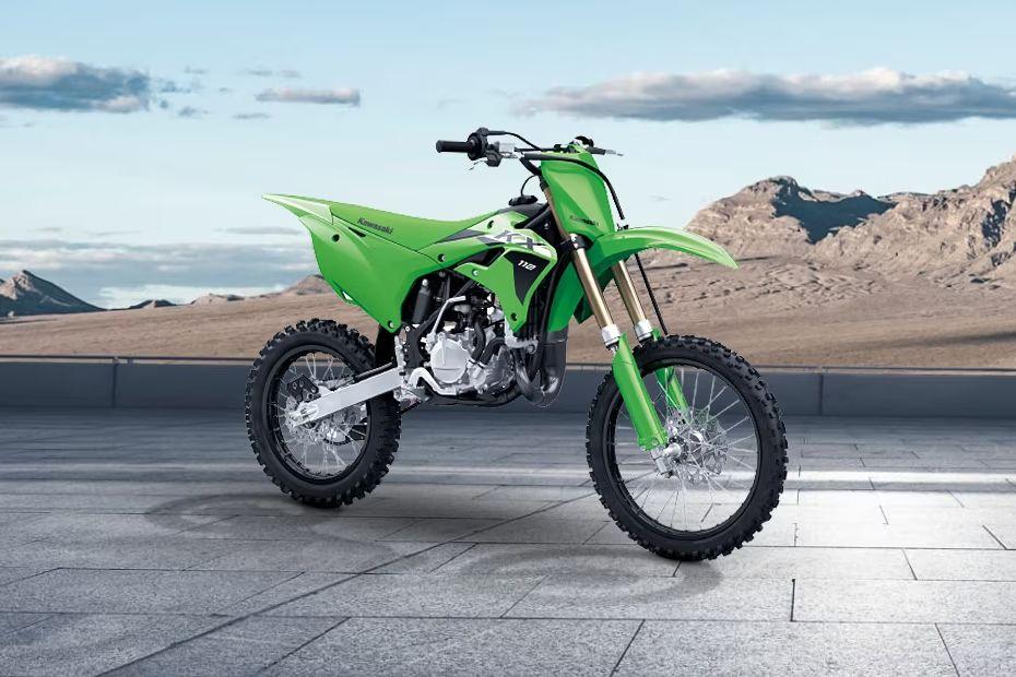 Kawasaki kx112 right side view