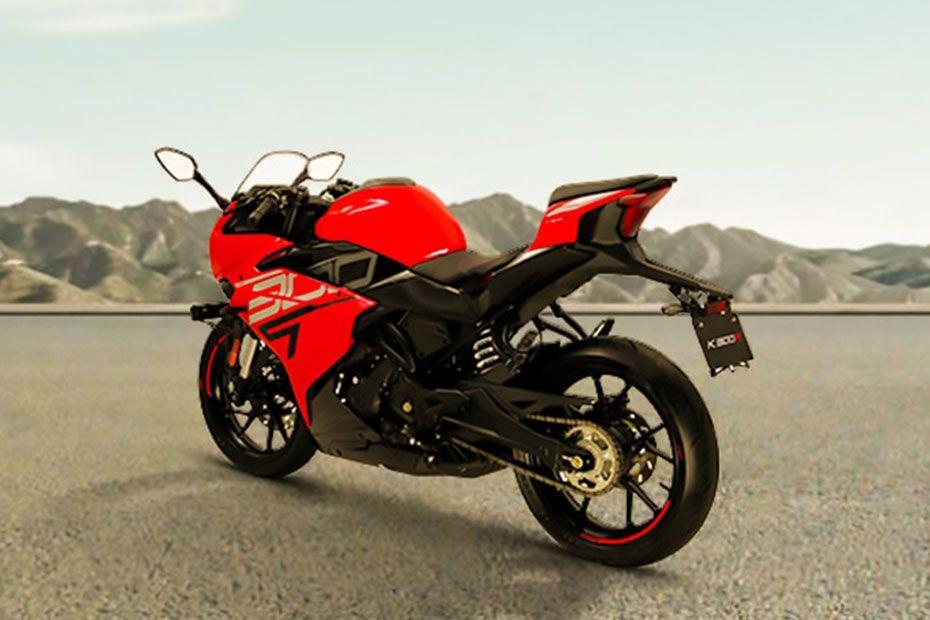 Keeway 300r rear left side