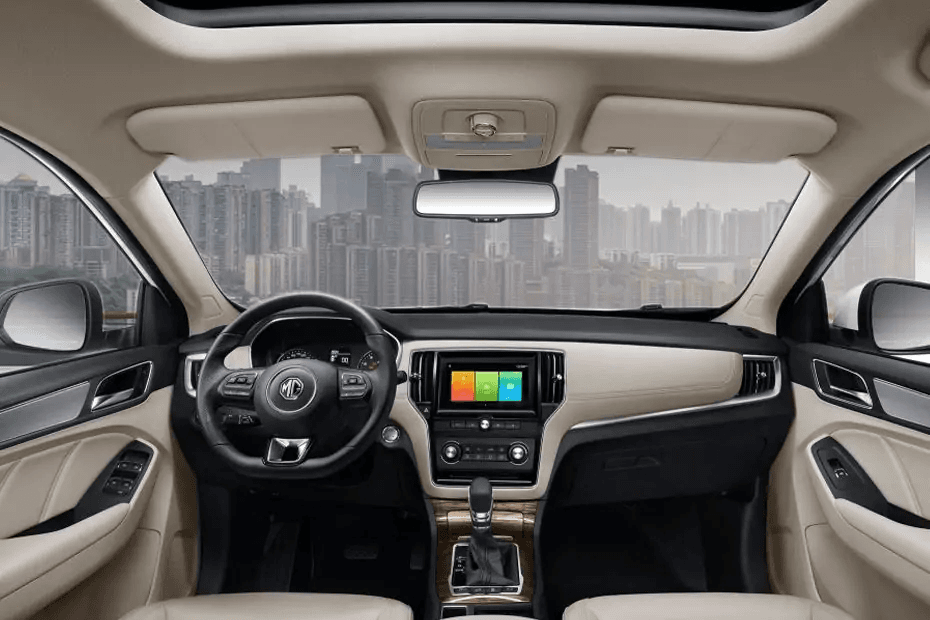 MG RX5 Dashboard