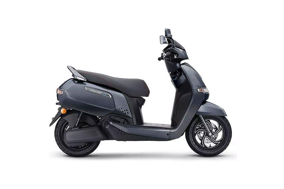 टीवीएस आईक्यूब - Mercury Grey Glossy