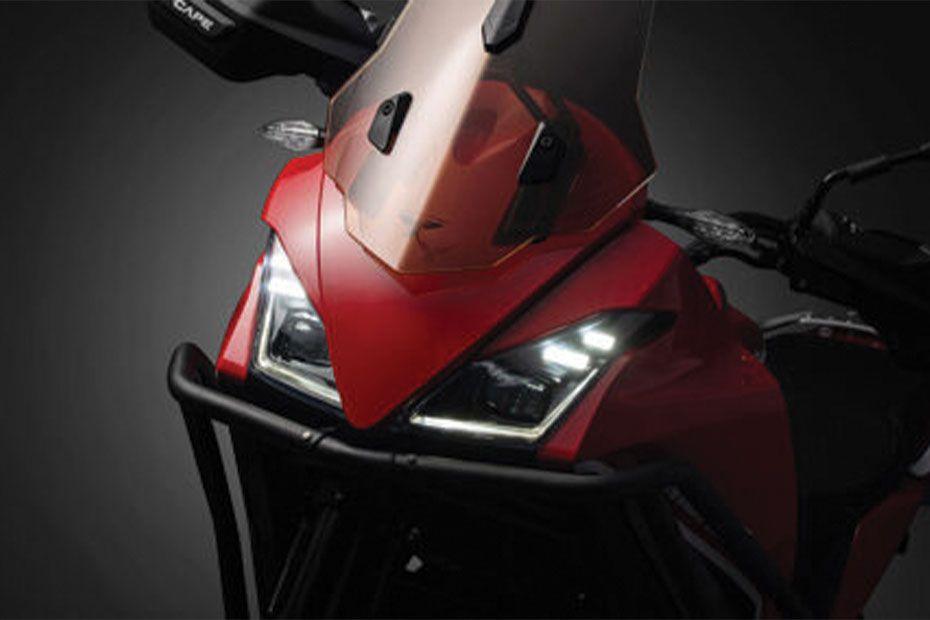 Moto morini x cape Headlight