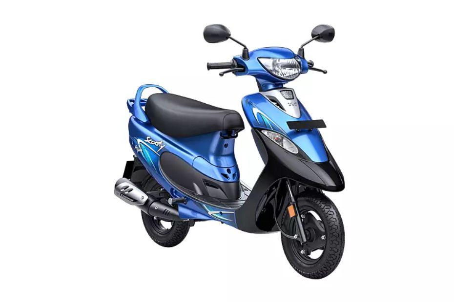 TVS Scooty Pep Plus - Nero Blue