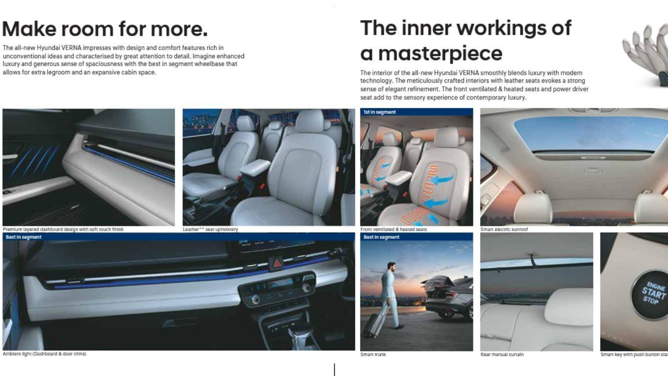 Comfort and features