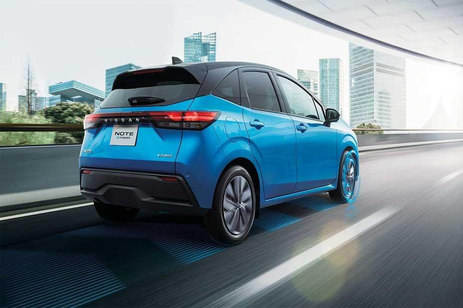 Nissan Note e Power Right Side Rear View