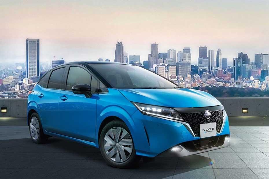 Nissan Note e Power Right Side Front View
