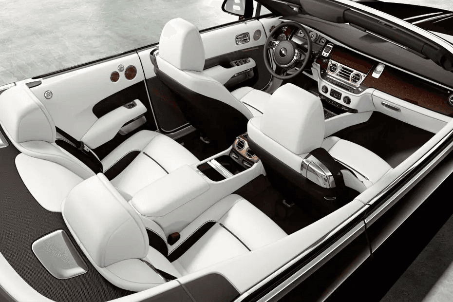 Rolls-Royce Dawn Top View Without Roof