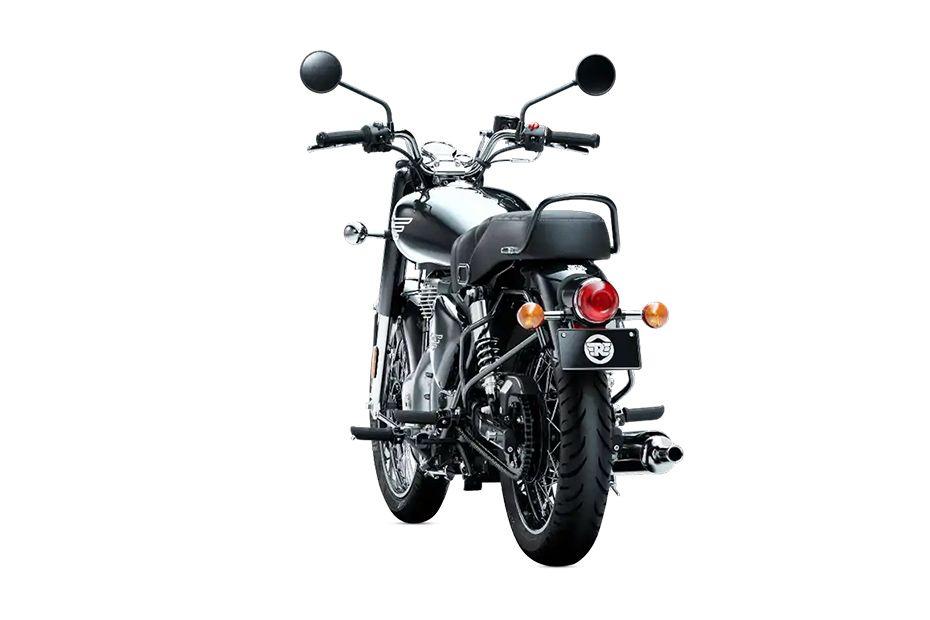 Royal enfield bullet 350 Rear view