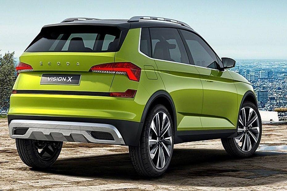 Skoda Vision X Right Side Rear View