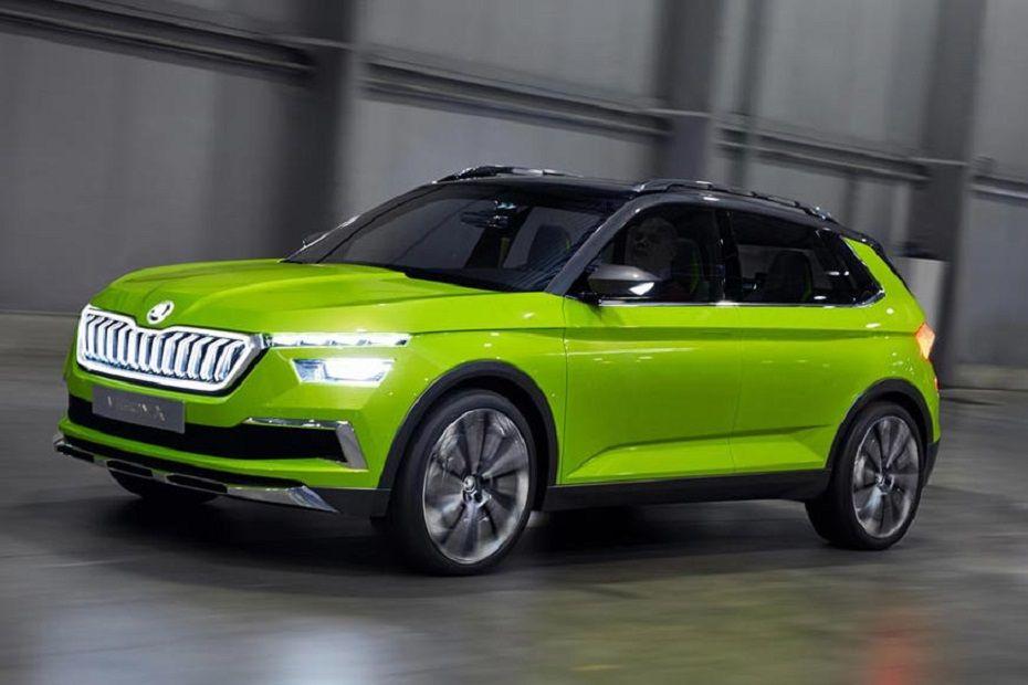 Skoda Vision X Left Side Front View