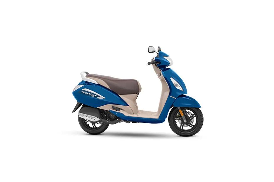 टीवीएस जुपीटर [2013-2024] - Matte Starlight Blue