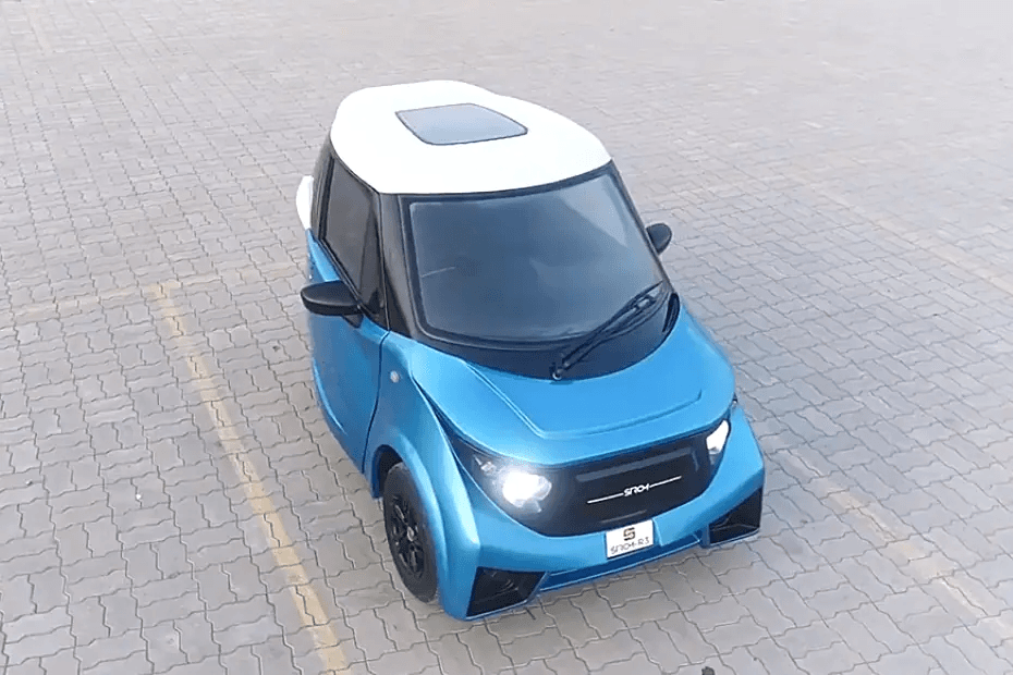 Storm Motors R3 top view