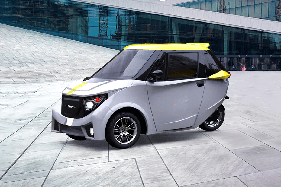 Storm Motors R3 front left side view