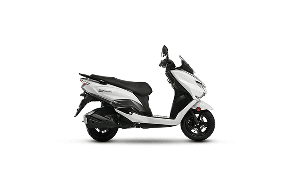 Suzuki Burgman Street - Pearl Mirage White