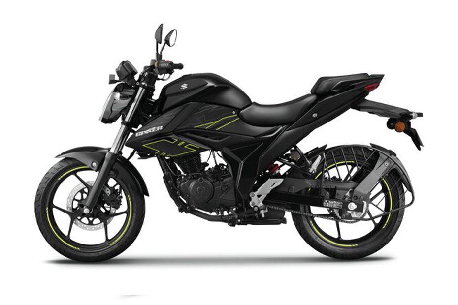 Suzuki Gixxer Left side view