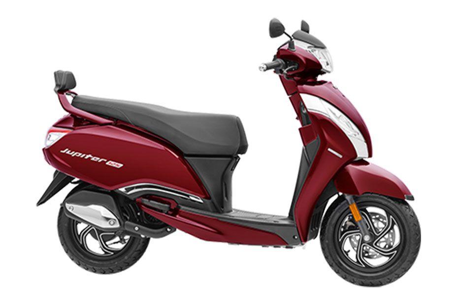 टीवीएस जुपीटर 125 - Elegant Red