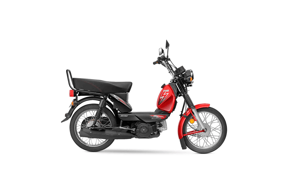 टीवीएस एक्सएल100 - Black Red