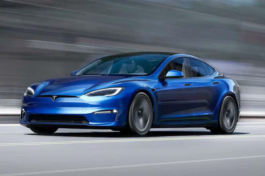 Tesla Model S Left Side Front View