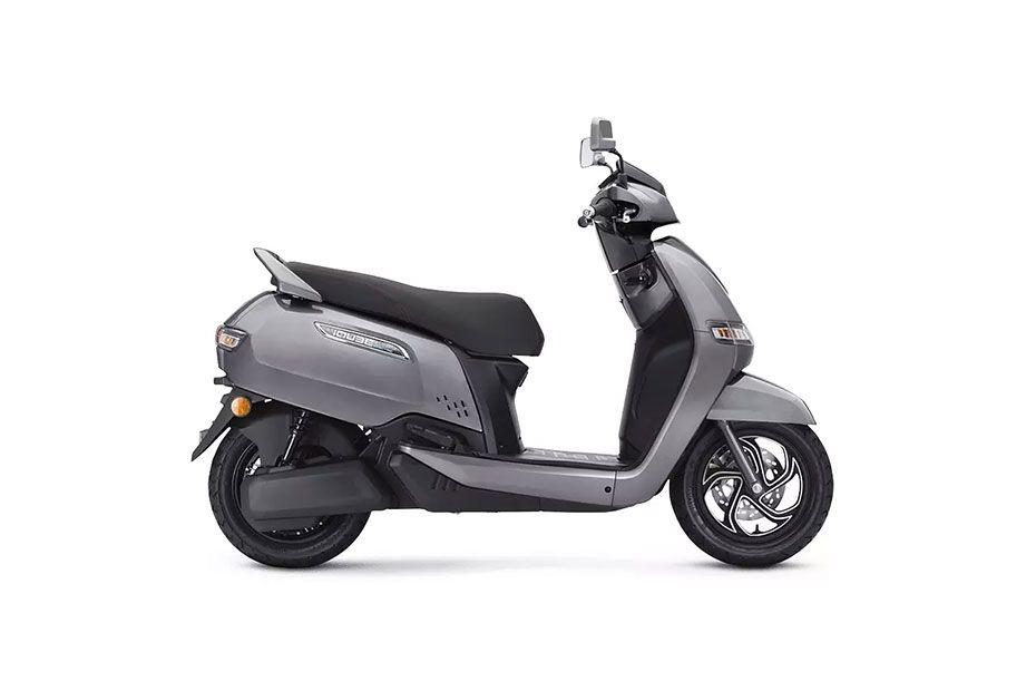 टीवीएस आईक्यूब - Titanium Grey Matte