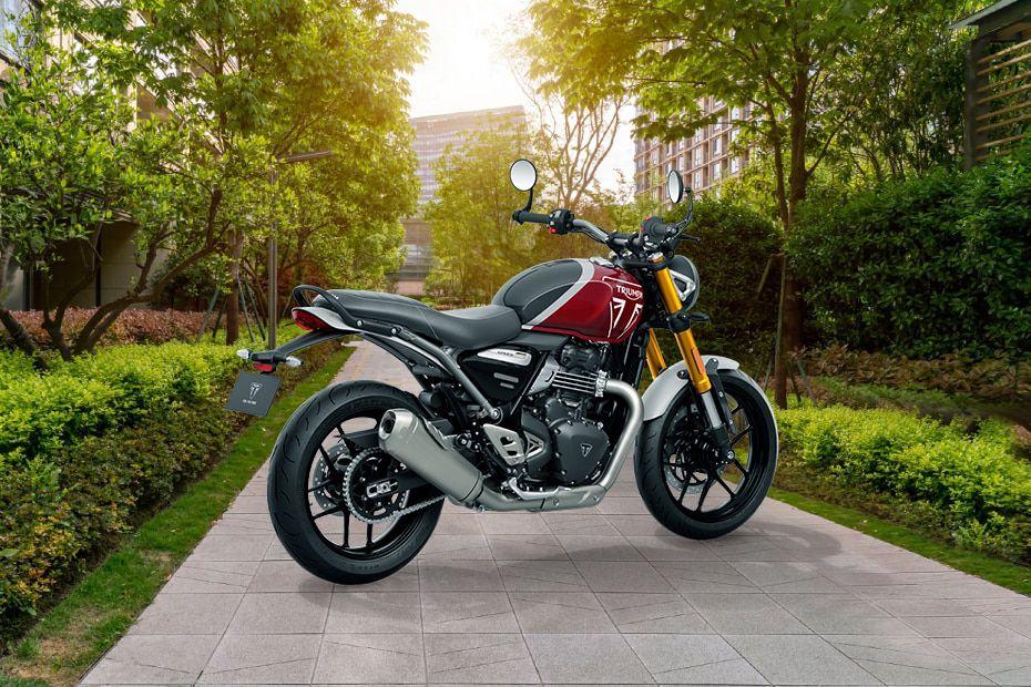 Triumph speed 400 right side  view