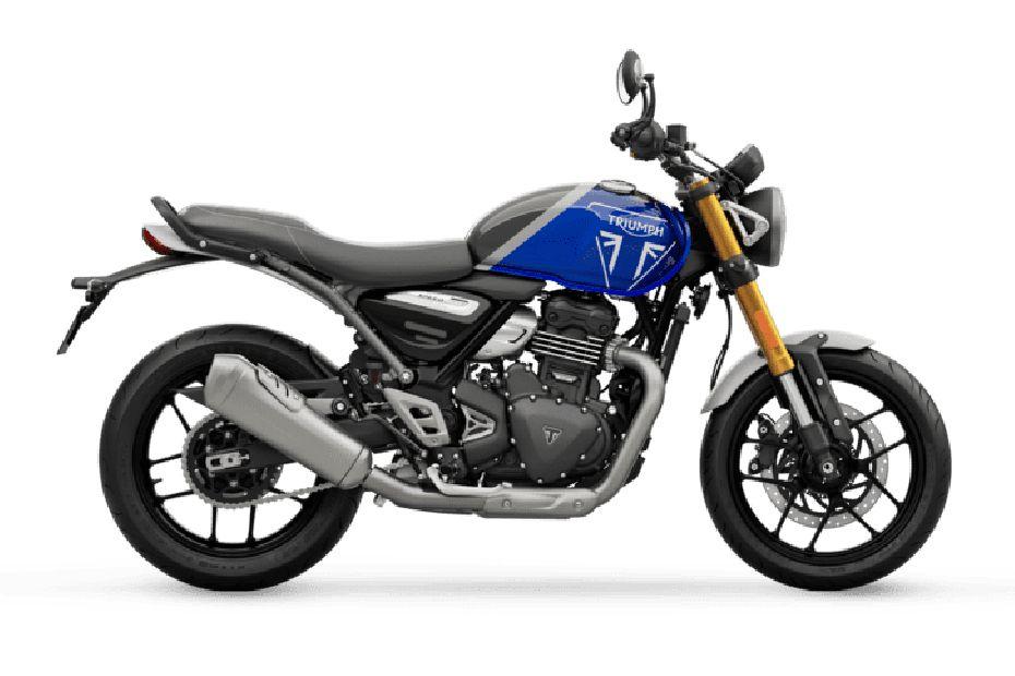 Triumph speed 400 right side view