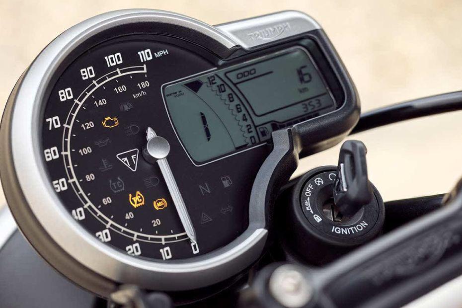 Triumph speed 400 speedometer