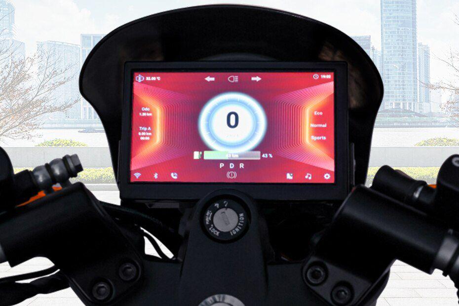 Odysse electric vader speedometer