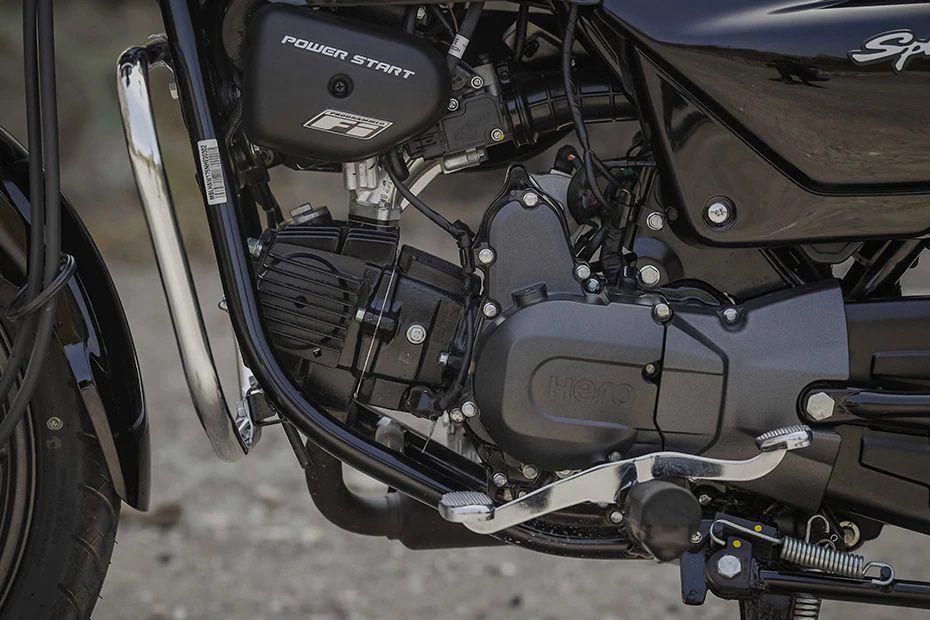 Hero splendor plus engine