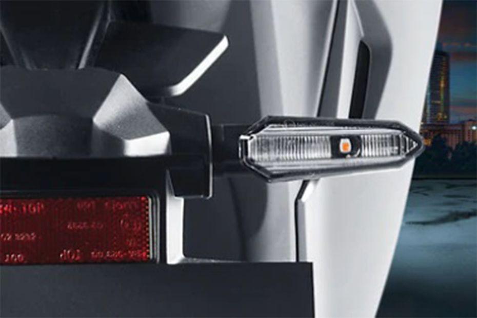 Honda cb300f rear indicator view