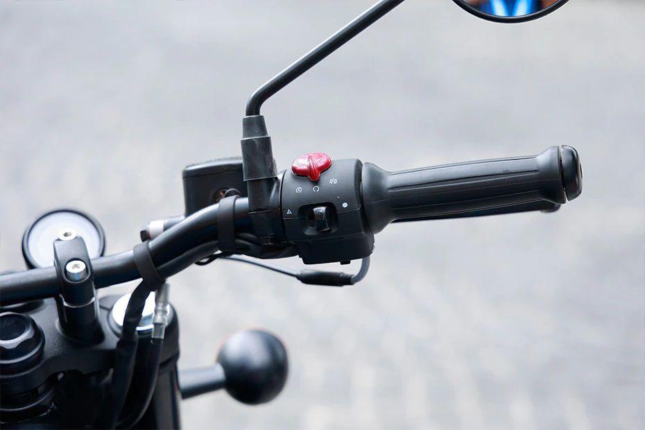 Royal enfield hunter 350 self starter button