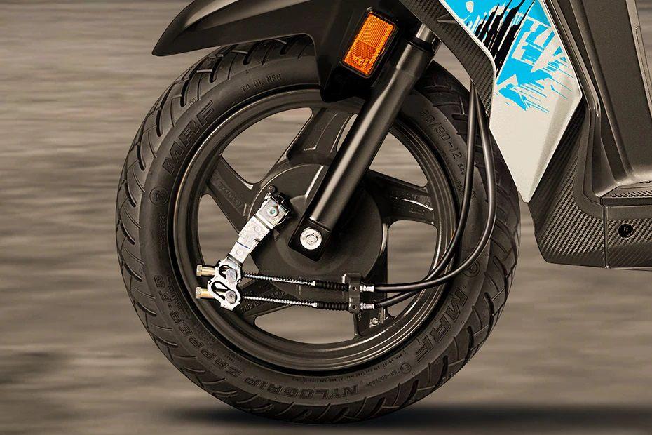 Honda Dio Front Tyre View