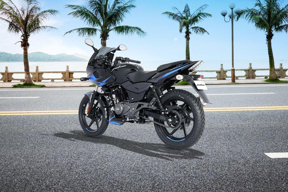 Pulsar 220 f left side view