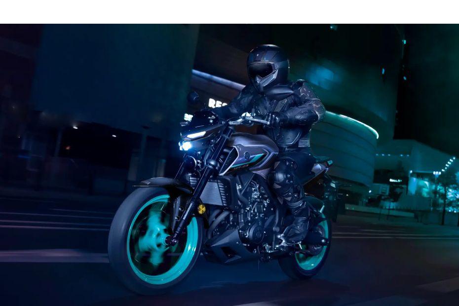 Yamaha mt 03 front left side