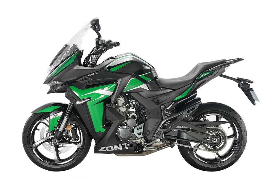 Zontes 350x Left side view