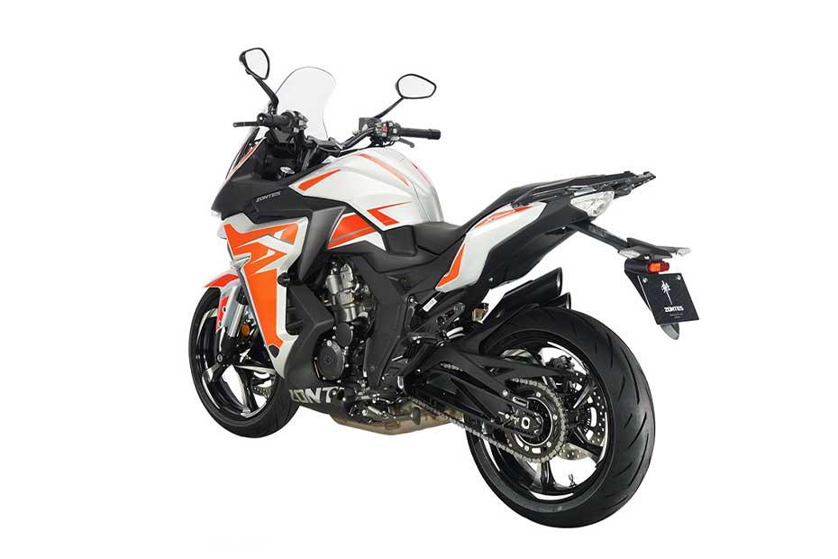 Zontes 350x Rear left view