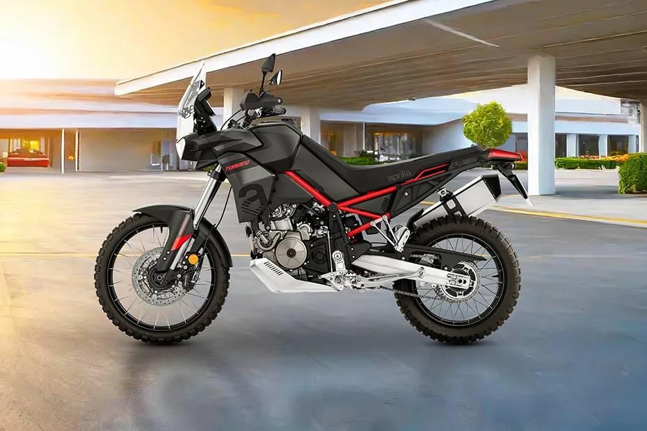 Aprilia tuareg 660 left side view