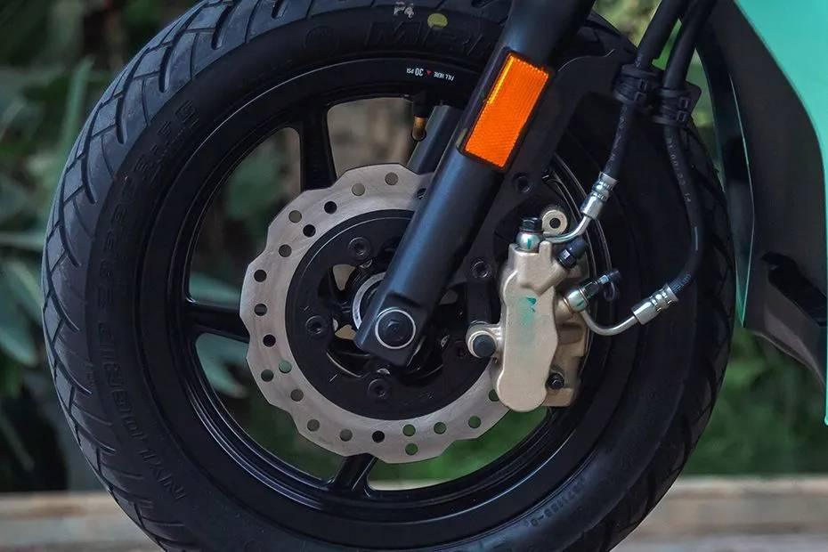Ather 450S Front Tyre View