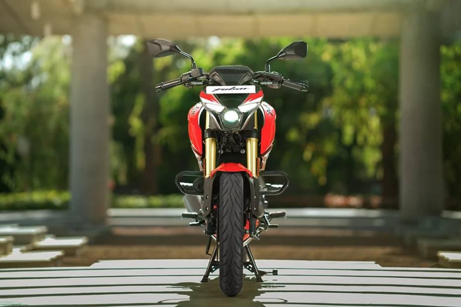 Bajaj pulsar n250 front view